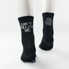 Chaozhu Creative Don't Follow Me Cotton Socks ATHLEXES