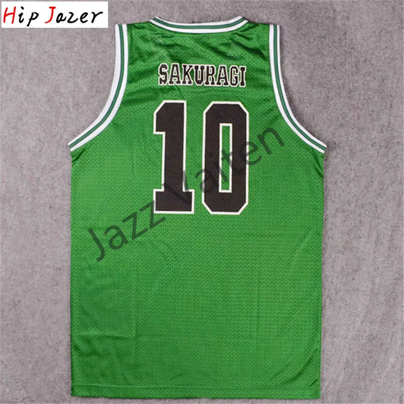 HipJazer Slam Cosplay Basketball Jersey Set - Shohoku Style ATHLEXES