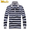 Classic Striped Cotton Polo for Men - Spring & Autumn ATHLEXES