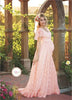Luxe Lace Maternity Dress for Stunning Photoshoots ATHLEXES