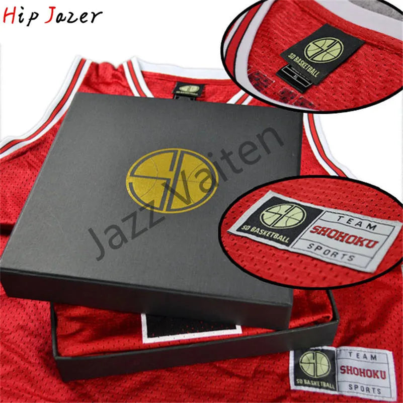 HipJazer Slam Cosplay Basketball Jersey Set - Shohoku Style ATHLEXES