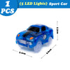 GlowTrack DIY Racing Cars with Colorful Lights ATHLEXES
