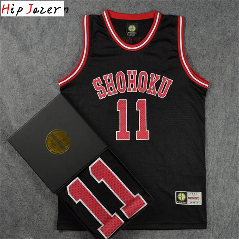 HipJazer Slam Cosplay Basketball Jersey Set - Shohoku Style ATHLEXES