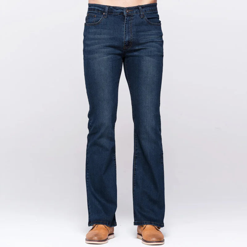 LGRG Men's Classic Slim Boot Cut Jeans ATHLEXES