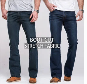 LGRG Men's Classic Slim Boot Cut Jeans ATHLEXES