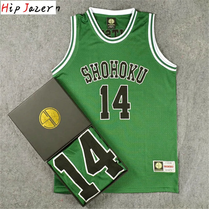 HipJazer Slam Cosplay Basketball Jersey Set - Shohoku Style ATHLEXES