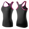 ElevateFit Black Sleeveless Yoga Top for Women ATHLEXES