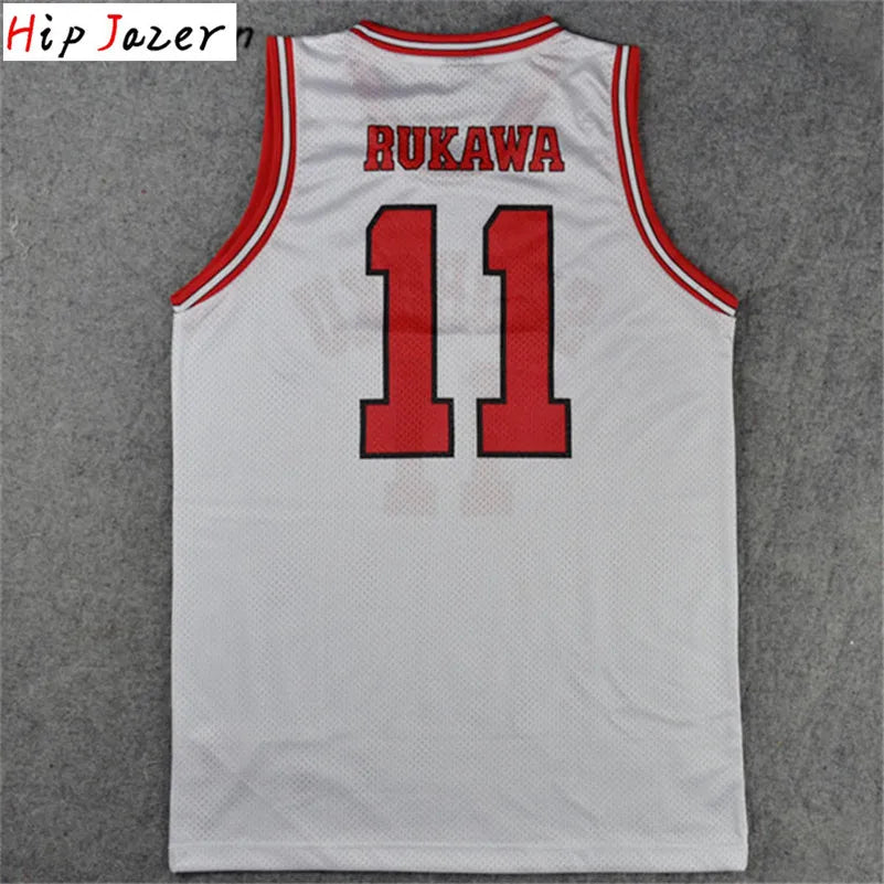 HipJazer Slam Cosplay Basketball Jersey Set - Shohoku Style ATHLEXES