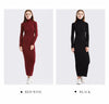 Turtleneck Knit Sheath Dress ATHLEXES