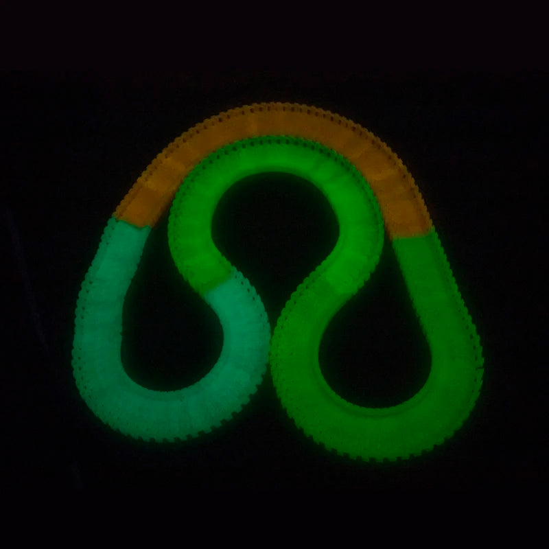 GlowTrack DIY Racing Cars with Colorful Lights ATHLEXES