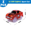 GlowTrack DIY Racing Cars with Colorful Lights ATHLEXES