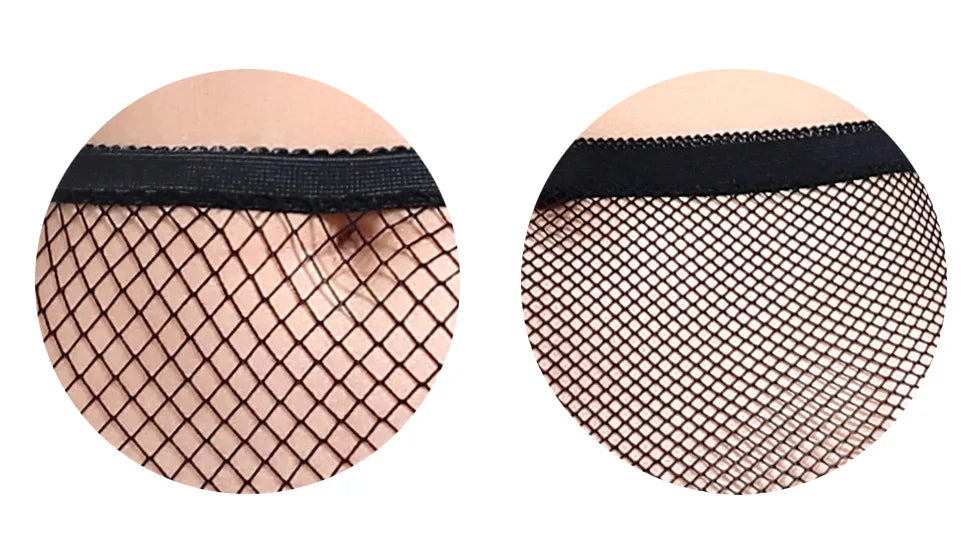 Elegant 19 Styles Lace Tights for Women - Sexy High Waist Fishnet ATHLEXES
