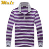 Classic Striped Cotton Polo for Men - Spring & Autumn ATHLEXES
