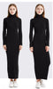 Turtleneck Knit Sheath Dress ATHLEXES