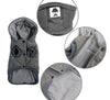 Blue/Gray Winter Warm Dog Clothes Hooded Thick Cotton Soft Pet Clothing Cat Puppy Dogs Coat Jackets S-XXL ATHLEXES