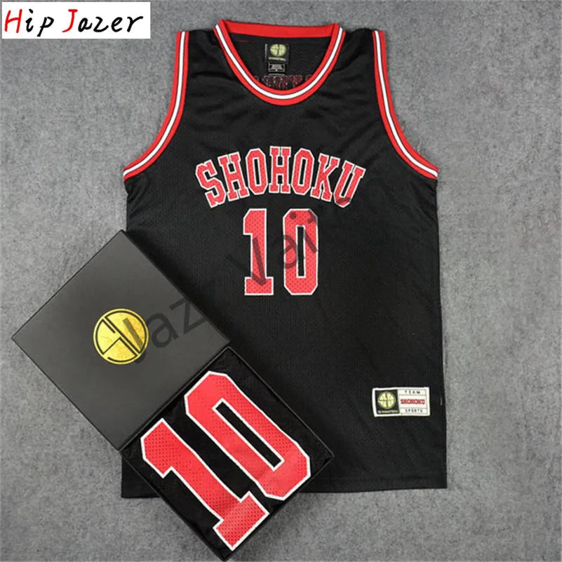HipJazer Slam Cosplay Basketball Jersey Set - Shohoku Style ATHLEXES