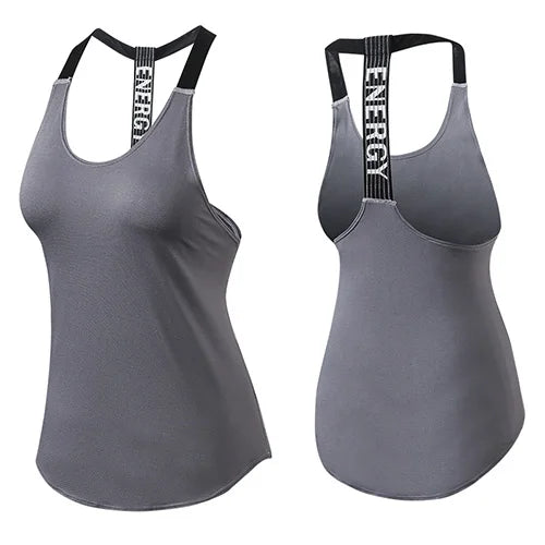 ElevateFit Black Sleeveless Yoga Top for Women ATHLEXES