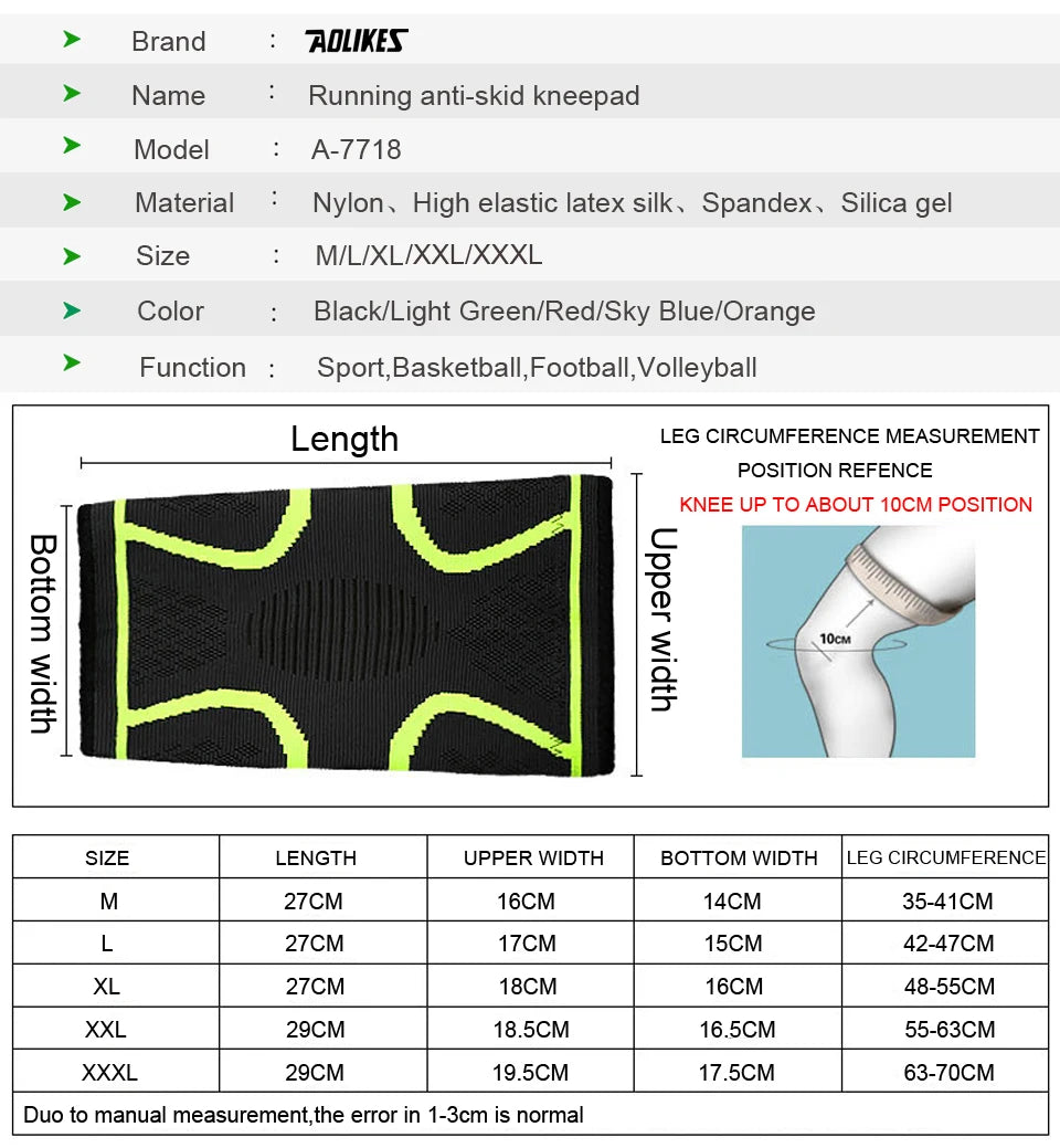 EliteFlex Compression Knee Sleeve for Sports Performance ATHLEXES
