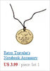 Vintage Brass Bookmark Set for Travelers & Planners ATHLEXES
