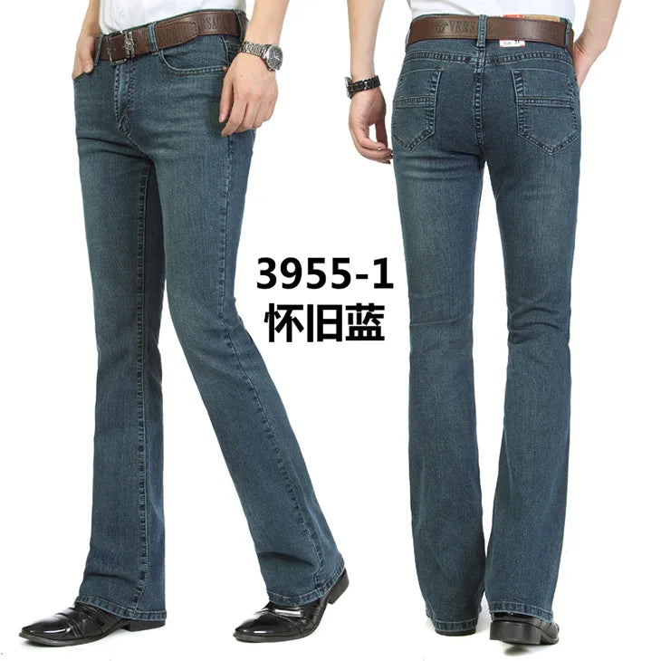 SlimFit Men's Casual Boot Cut Jeans ATHLEXES