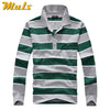 Classic Striped Cotton Polo for Men - Spring & Autumn ATHLEXES