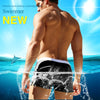AquaStyle Low Waist Surf Trunks for Men ATHLEXES