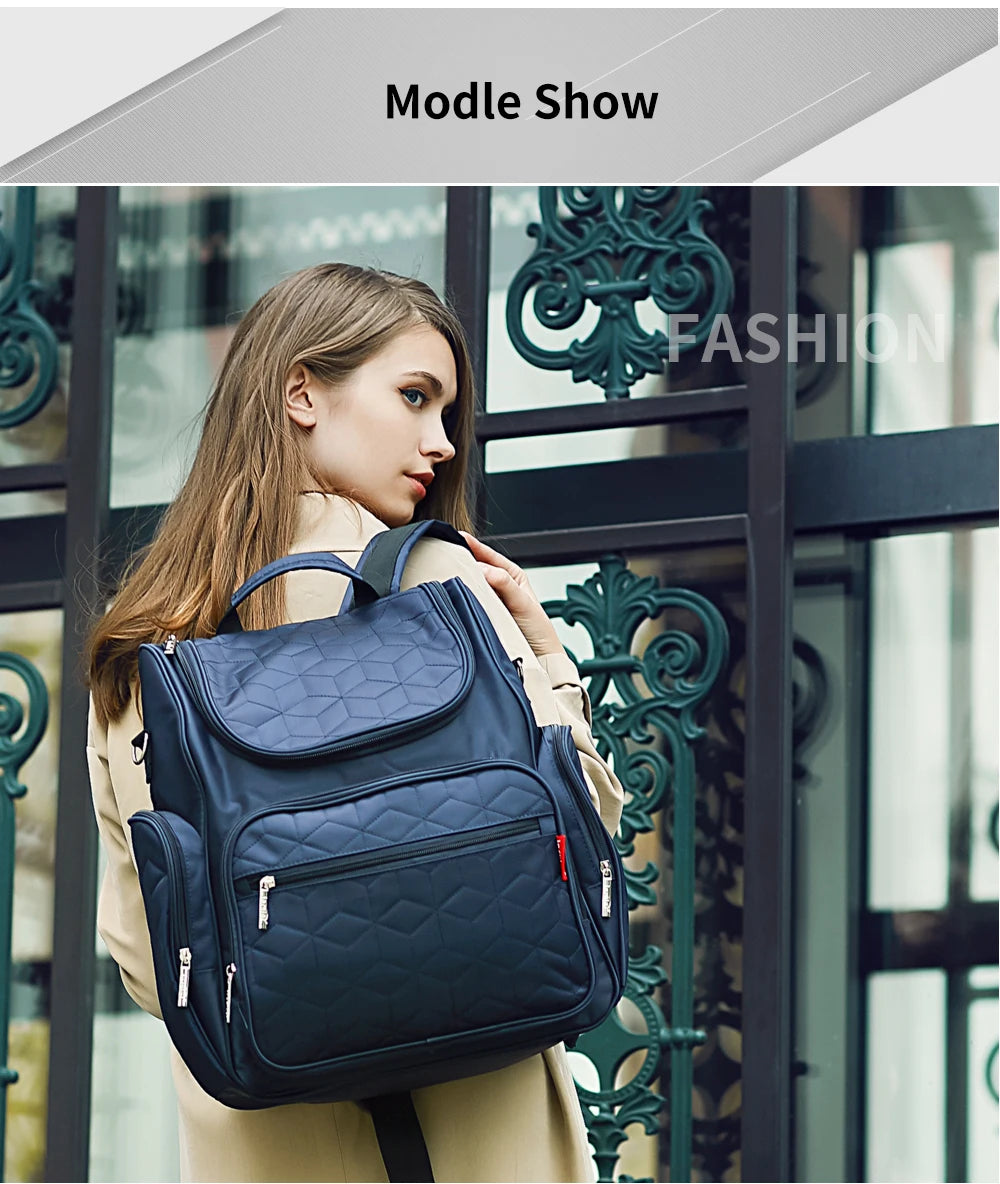 Elegant Mommy's Multifunctional Diaper Backpack ATHLEXES