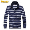 Classic Striped Cotton Polo for Men - Spring & Autumn ATHLEXES