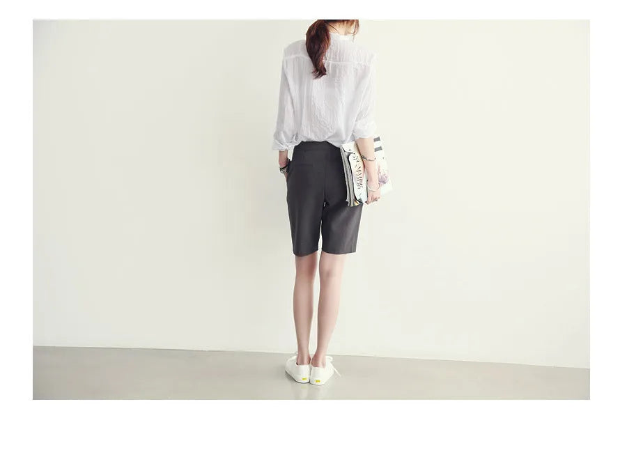 Luxe Linen Long Sleeve Chemisier Femme Blouse for Summer Fashion ATHLEXES