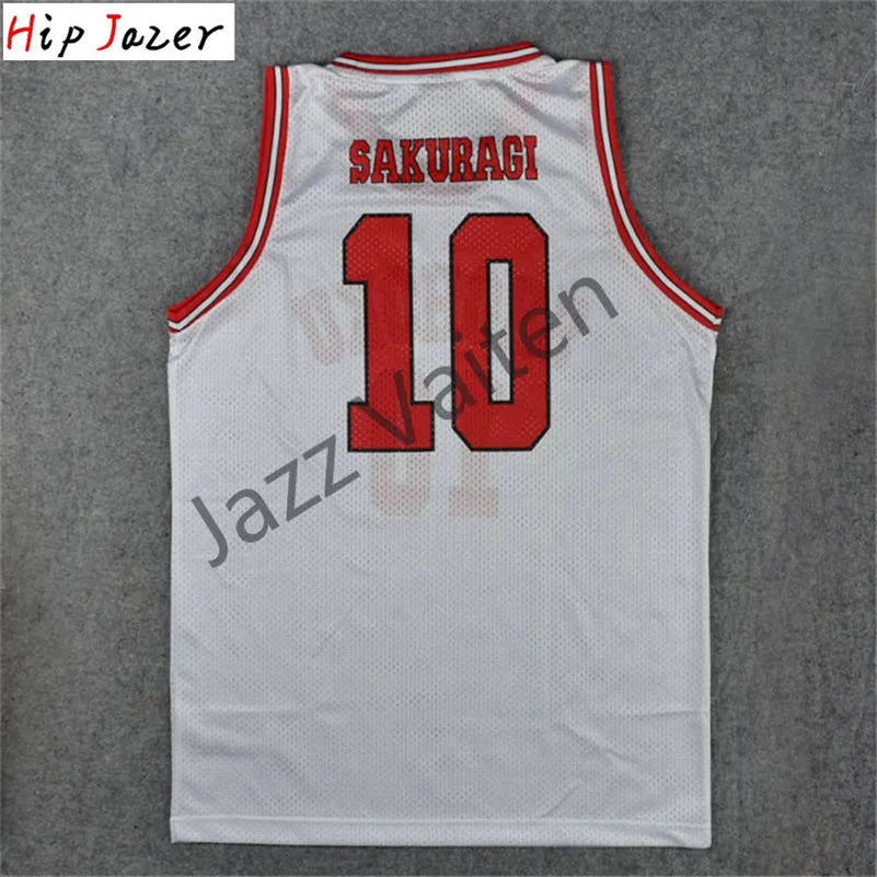 HipJazer Slam Cosplay Basketball Jersey Set - Shohoku Style ATHLEXES