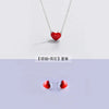 Heartfelt Charm: 925 Silver Jewelry Set for Her ATHLEXES