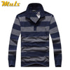 Classic Striped Cotton Polo for Men - Spring & Autumn ATHLEXES