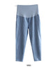 Maternity Luxe High Waist Linen Belly Pants ATHLEXES