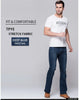 LGRG Men's Classic Slim Boot Cut Jeans ATHLEXES
