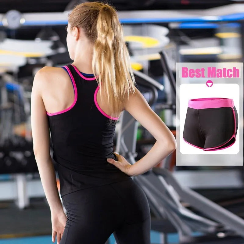 ElevateFit Black Sleeveless Yoga Top for Women ATHLEXES