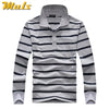 Classic Striped Cotton Polo for Men - Spring & Autumn ATHLEXES