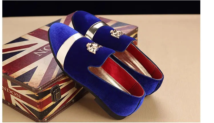Tiger Gold Elegance Loafers for Men ATHLEXES