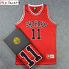 HipJazer Slam Cosplay Basketball Jersey Set - Shohoku Style ATHLEXES
