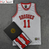 HipJazer Slam Cosplay Basketball Jersey Set - Shohoku Style ATHLEXES