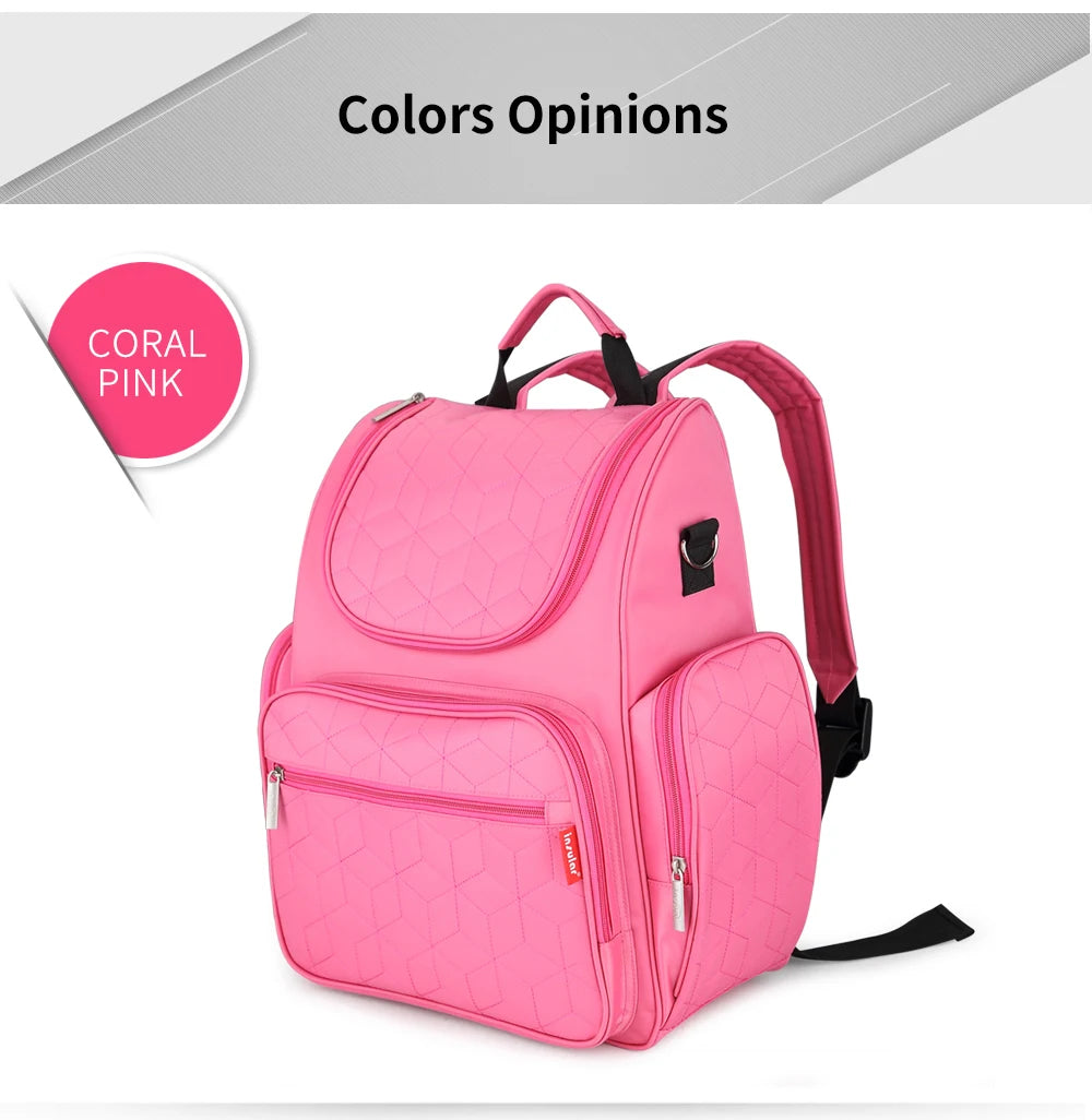 Elegant Mommy's Multifunctional Diaper Backpack ATHLEXES