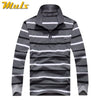 Classic Striped Cotton Polo for Men - Spring & Autumn ATHLEXES