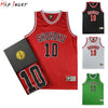 HipJazer Slam Cosplay Basketball Jersey Set - Shohoku Style ATHLEXES