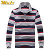 Classic Striped Cotton Polo for Men - Spring & Autumn ATHLEXES