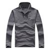 Classic Striped Cotton Polo for Men - Spring & Autumn ATHLEXES