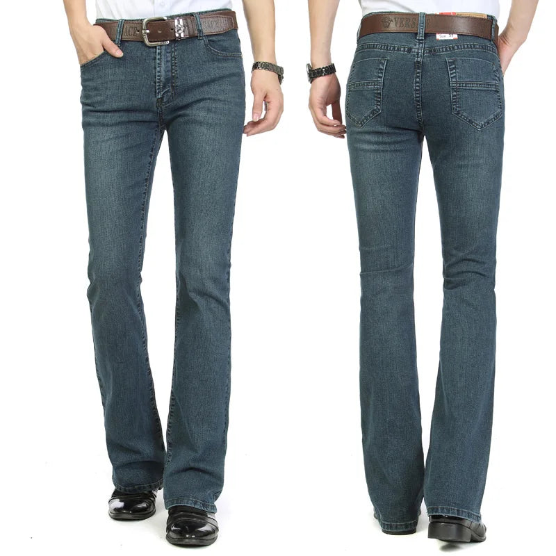 SlimFit Men's Casual Boot Cut Jeans ATHLEXES
