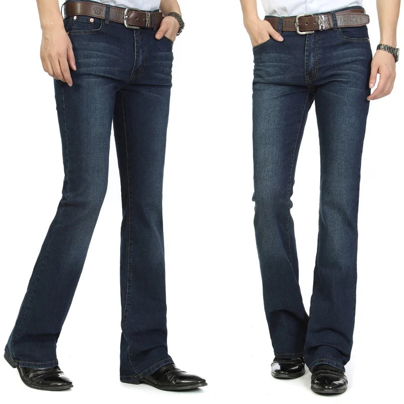 SlimFit Men's Casual Boot Cut Jeans ATHLEXES