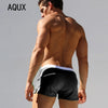 AquaStyle Low Waist Surf Trunks for Men ATHLEXES