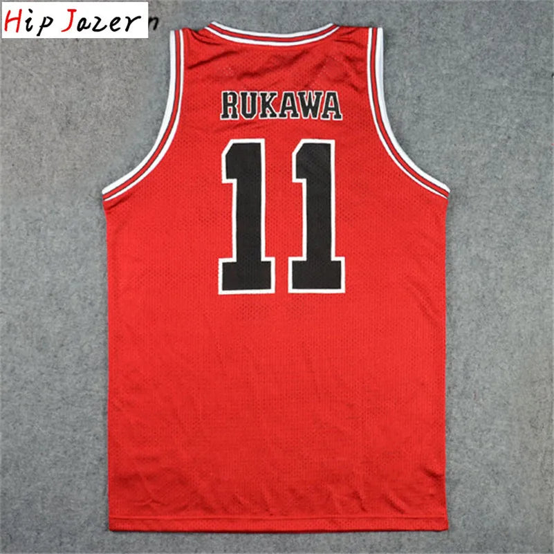 HipJazer Slam Cosplay Basketball Jersey Set - Shohoku Style ATHLEXES