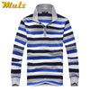 Classic Striped Cotton Polo for Men - Spring & Autumn ATHLEXES