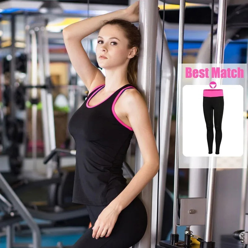 ElevateFit Black Sleeveless Yoga Top for Women ATHLEXES